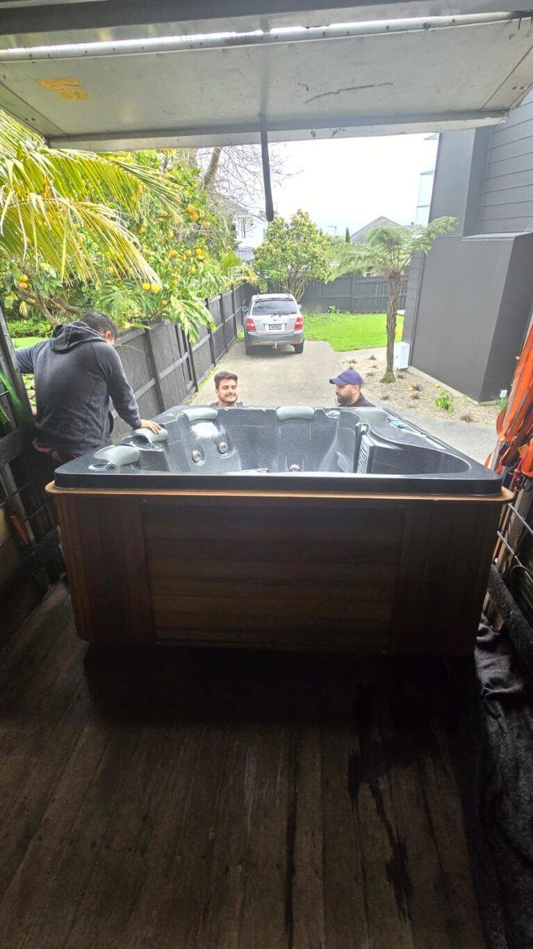 Spa Pool Moving Services